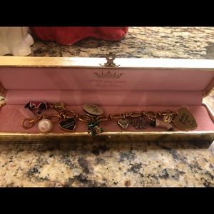 Juicy Couture Charm Bracelet Christmas themed